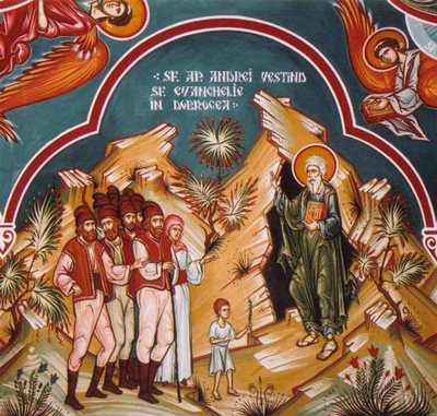 Sfântul Apostol Andrei, Apostolul Românilor