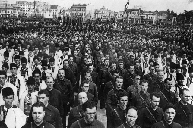 Romanian Fascist Demonstration